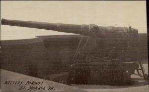 Ft. Monroe VA Battery Parrott c1910 Postcard