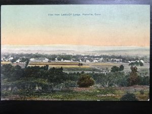 Vintage Postcard 1907-1915 Look-Off Ledge Plaineville Connecticut CT