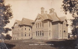 Public School Janesville Minnesota 1912 Real Photo