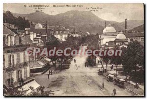 Old Postcard La Bourboule Boulevard Marechal Foch The Tenon