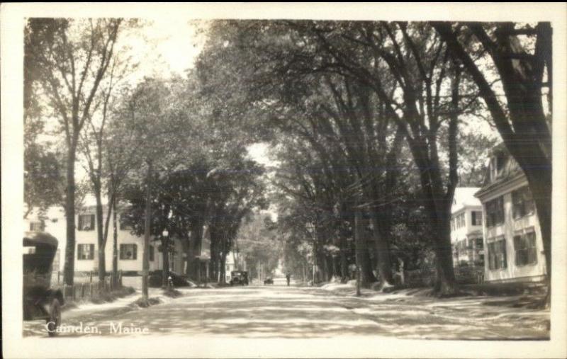 Camden ME Street Scene c1920s Real Photo Postcard