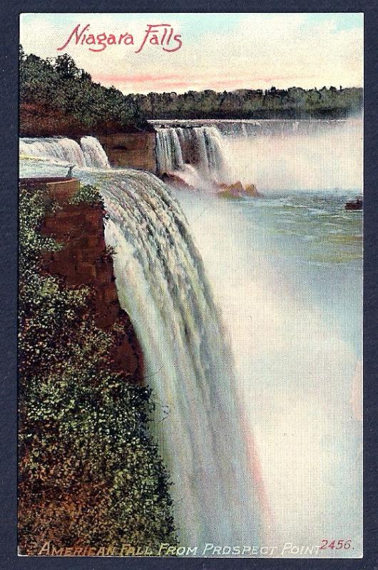 Prospect Point Niagara Falls New York unused c1910's