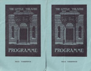 Great Yarmouth Bread Half A Loaf Saloon Bar 2x Old Theatre Programme s