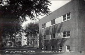 Mitchell SD St. Joseph's Hospital Real Photo Postcard