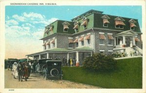 Virginia Shenandoah Caverns automobiles Marken Bielfield 1920s Postcard 22-45