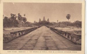 B81160 ruines d angkor vath cambodgia vue gnerale du temle  front/back image