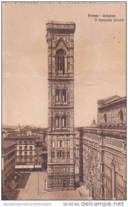 Italy Firenze Cattedrale Il Campnaile