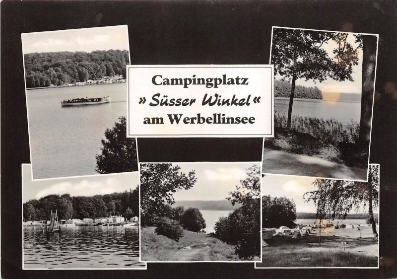 BG1183 campingplatz susser winkel am werbellinsee ship  CPSM 14x9.5cm germany