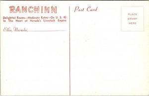 Postcard Ranchinn in Elko, Nevada~137597