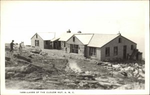 White Mountains Lakes of the Clouds Hut AMC Shorey Real Photo Postcard 1459