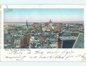 Pre-1907 PANORAMIC VIEW Boston Massachusetts MA i1716