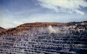 Blasting at bingham copper mine, Utah, USA Mining Unused 
