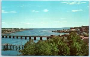 M-25240 View of the shore line Belfast Maine