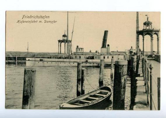 150795 GERMANY FRIEDRICHSHAFEN ship Vintage postcard