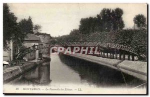 Montargis Old Postcard The Gateway locks