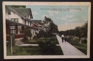 Fifth Avenue Looking East, St. Petersburg, Fla. E.C. Kropp Co. 44