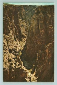 Black Canyon, Gunnison Monument, Colorado Postcard