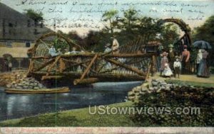 Rustic-Bridge Kennywood Park - Pittsburgh, Pennsylvania PA  