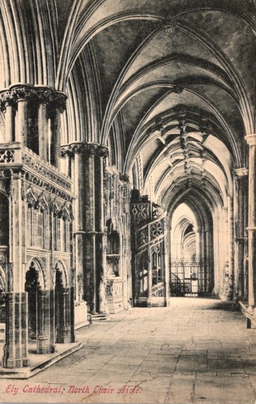 England Ely Catahedral North Choir Aisle