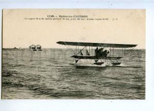 205446 FRANCE AVIATION Caudron seaplane Hauser #1730 old