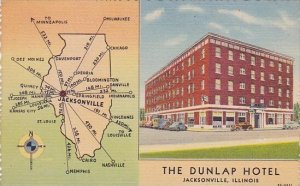 Illinois Jacksonville The Dunlap Hotel