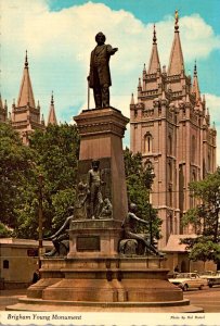 Utah Salt Lake City Brigham Young Monument