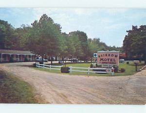 Unused Pre-1980 MOTEL SCENE Whatley Massachusetts MA B5329@