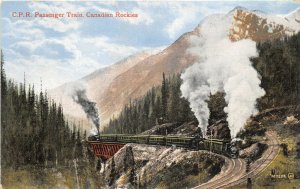 US5605 Canadian Pacific Railway passenger train railway canadian rockies  canada