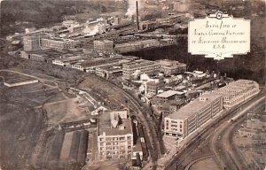 Aerial View of Nortron Company Factories Worcester, Massachusetts MA  