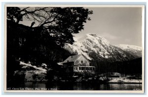 c1950's Puerto Blest And Hotel Cerro Los Clavos Argentina Vintage Postcard