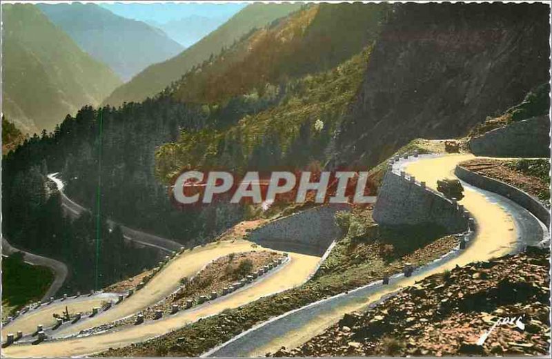 Old Postcard Vallee Aure H P Montee to the lakes of Oredon and Capdelong