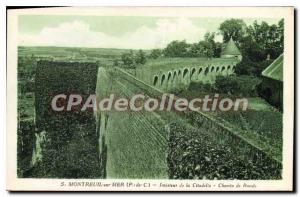 Postcard Old Montreuil sur Mer inside the Citadel Way Round