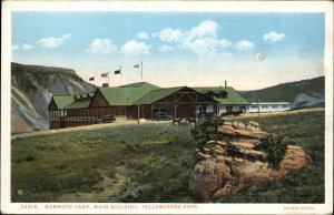 Vintage Postcard Yellowstone National Park Wyoming WY Mammoth Camp