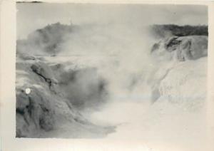 Real photo new zealand thermal pools rotorua 6x9cm photo