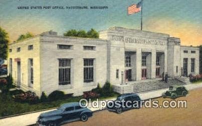 Hattiesburg, MS USA Post Office Unused 