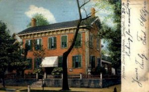 Abraham Lincolns Residence - Springfield, Illinois IL