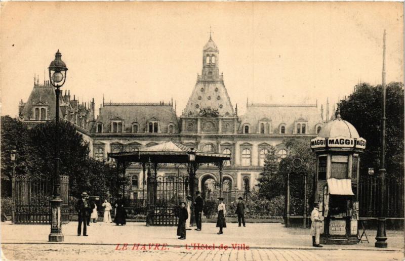 CPA Le HAVRE-L'Hotel de Ville (347904)