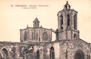 Catedral Campanario Tarragona Spain Unused 