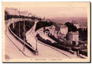 Old Postcard Angouleme The Rempart Desaix