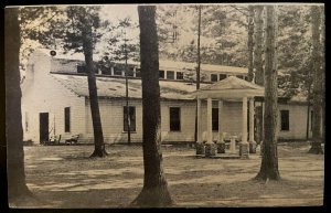 Vintage Postcard 1930's Tabernacle, Cathedral Pines, NEFE Camp, Rumney, NH