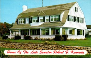 Massachusetts Cape Cod Hyannis Port Home Of The Late Senator Robert F Kennedy