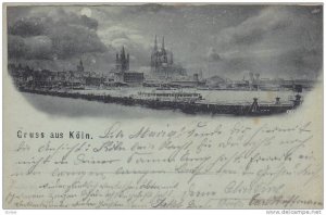 Gruss Aus Koln (North Rhine-Westphalia), Germany, PU-1897