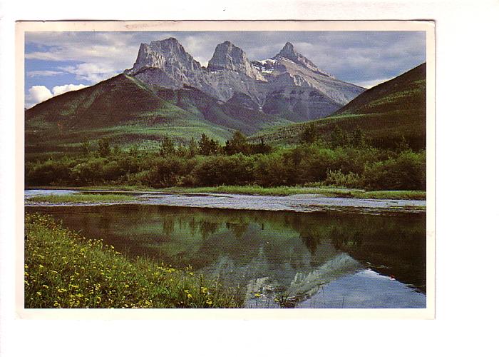 The Three Sisters, Bow Rover, Canmore Alberta, Don Harmon, Majestic