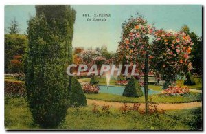 Old Postcard Saverne Rose Garden