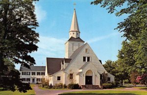 Falmouth, Massachusetts MA    ST PATRICK'S ROMAN CATHOLIC CHURCH Chrome Postcard