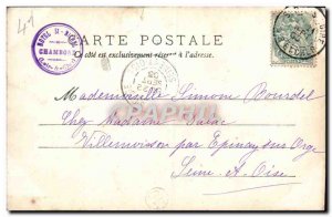 Old Postcard Chateau De Chambord