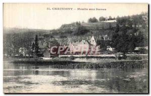 Old Postcard Chauvigny Moulin aux Dames