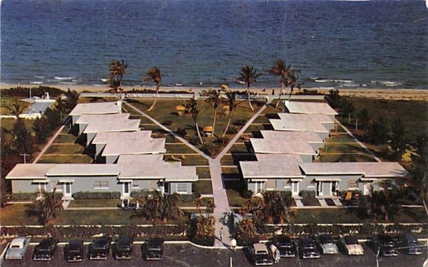 Helicopter View of the Surfside Apartments Delray Beach, Florida