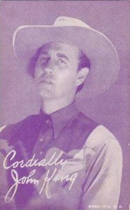 Cowboy Arcade Card John King