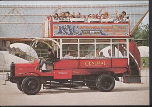 Beaulieu Motor Museum Postcard - Replica 1912 London General Omnibus   A8098